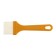 Brush flat promo, artificial bristles, plastic handle, 42 mm