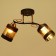 Chandelier 1083/2BK+GD 40W E27 Black-gold 46x15x24 cm Bayerlux