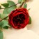Artificial flowers "Pionovid Galant" 7x61 cm, red