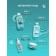 Facial gel "hyaluronic aloe", night, moisturizing, 50 ml