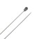 Right aluminum knitting needles with 35 cm/2.0 mm coating