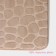Bath and toilet rug of the Dolyan "Pebble", 40 × 60 cm, beige color