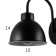 Bra 1669/1bk E27 40W Black 15x22.5x21 cm