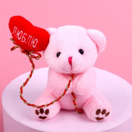 Soft toy "I Love You", Bear, Mix Colors-3