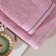 Tmachry Lovelife "Plain" 50*90 cm, col. dusty rose, 100% cotton, 450 g/m2