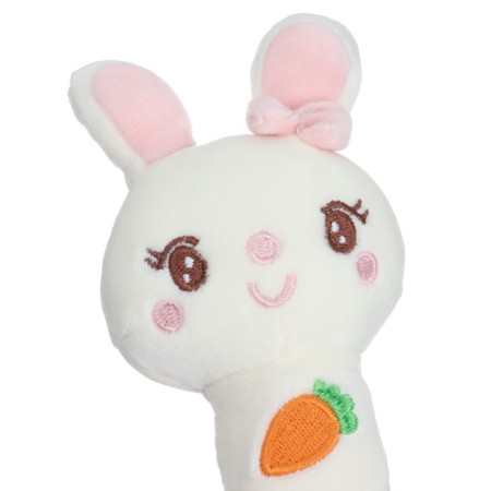 The squeak - a rattle "Sweet bunny", with a teething, crush me-4