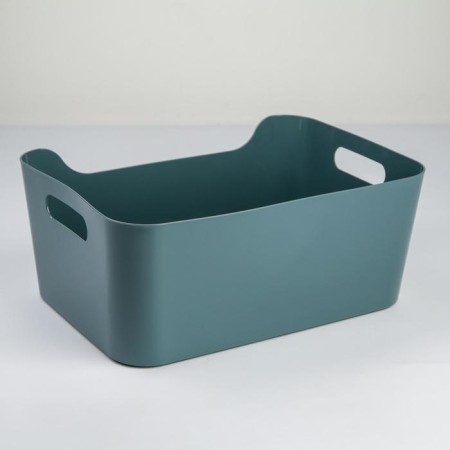 SCANDI storage basket, 10 l, 34 × 24 × 14 cm, color mix-16
