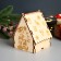 New Year's Domik box "Snake and Christmas tree" 12x10x14 cm