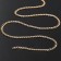A chain without a carbine l = 50 cm (set 5 pcs.) 4.6 × 3 × 0.8 mm, SM-1319, Color gold