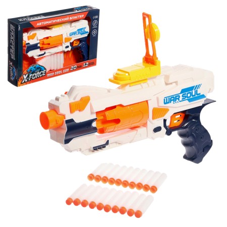 Blaster War Soul Gun, shoots soft bullets, works from batteries