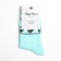 Women's socks, turquoise color, size 23-25