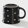 Mug Porcelain Dolyana "God's Laying", 370 ml, black color