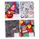 Notebook in a cage 24 sheets, 4 types of mix, cover covering cardboard, Avengers