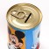 Metal piggy bank, 9.5 cm x 7.5 cm x 7.5 cm "Mouse", Mickey Mouse