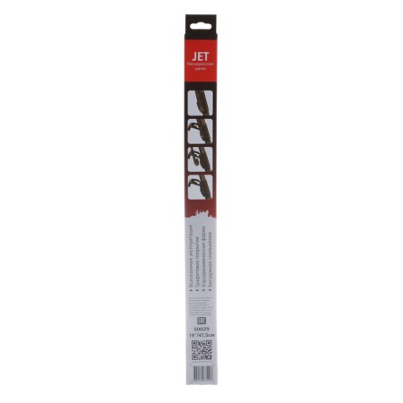 Carfashion Jet 19 "/475 mm wiper brush, frameless, under the hook-5