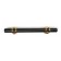 CAPPIO RSC003 RECOLILING, M/O 96 mm, D = 12 mm, black color with gold, 4 pcs.