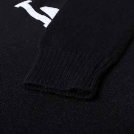 Female jumper, black color, size 44-48 (One size)-6
