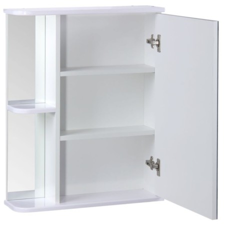 Bathroom mirror "Tura 5500", with two shelves, 55 x 15.4 x 70 cm-1