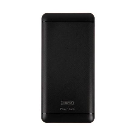 External BYZ W3 battery, 10,000 mAh, 2 USB, 1 Type-C, 2.1 A, PD, Black-3