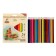 Color pencils 24 colors "School of Creativity", three -sided