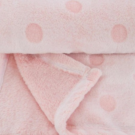 Blanket - peas blanket, size 200x220 cm, pink color-1