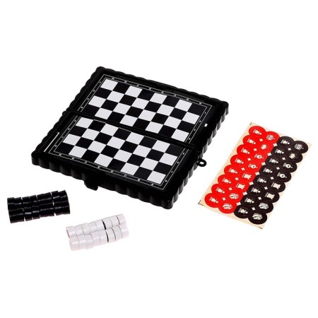 Board game "Chess, chess", 2 in 1, on magnets, 4+-13