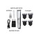 Pioneer HC08R haircut machine, battery, silver-black