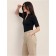 Jeans of trouser cut female Conte Elegant, Size S, Beige Color