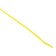 Knitting cord "Classic" without a core 100% polyester width 4mm 100m (lemon)