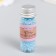 8/0 beads in the bottle "translucent with a centrality. Water" shines under UV 20 g 6x2x2 cm