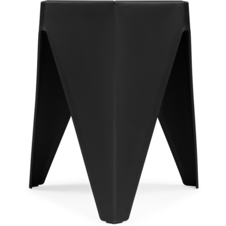 Stool Korner plastic, black 36x42x46 cm-2
