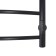 Electric towel "Sanprise" Classic P6, 400x700 mm, universal, black