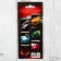 Magnetic bookmarks on the “Choose target” substrate, 6 pcs