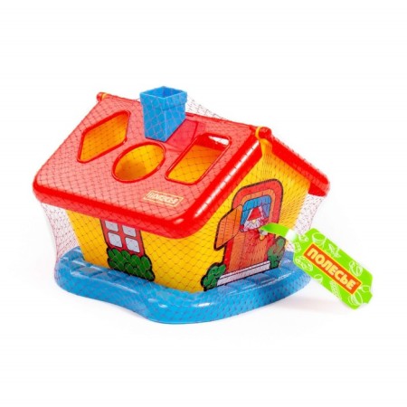 Developing toy "Garden House" with a sorter, color mix-2