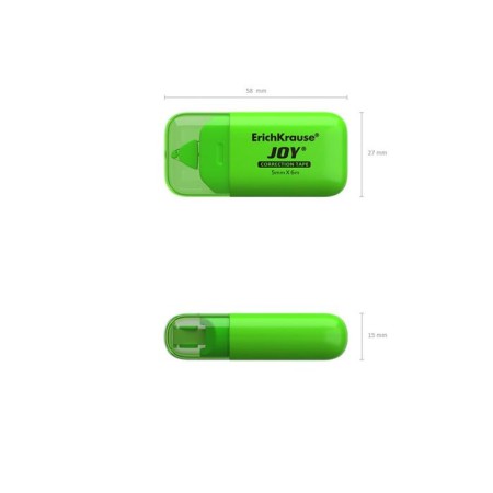 Correcting tape, Erichkrause Joy, 5 mm x 6 m, in blister, mix-2