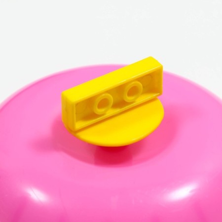 The wheel for rodents is quiet, 11 cm, pink-2