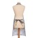 Apron Etel Yellow Poppies 60x70 cm, 100% cotton, reps 210 g/m2