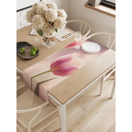 The path to the table "Tenderness at dawn", Oxford, size 40x145 cm