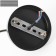 Lamp Bayerlux 2111/1bk E27 40W Black 23x23x100 cm