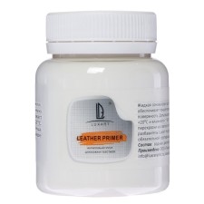 Soil-color for the skin and fabric, acrylic, 80 ml, transparent color, Luxart leather Grunt tb02V80