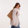 Women's bag-bag on a magnet, cosmetic bag, beige color
