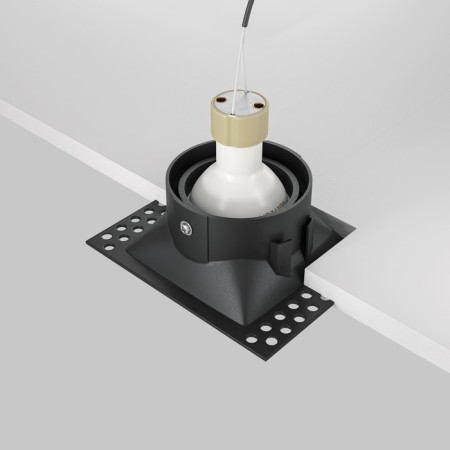 The built-in lamp Technical DL042-01-SQ-B, 1x50W, 11.2x9x4.2 cm, GU10, Black Color Black-6
