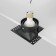 The built-in lamp Technical DL042-01-SQ-B, 1x50W, 11.2x9x4.2 cm, GU10, Black Color Black
