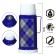 Thermos 1 l, with a glass flask, retains heat 8 hours, 12 x 28 cm, blue