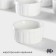 A set of Ramekines from heat -resistant ceramics Magistro "Caspar", 6 items: 200 ml, white color