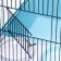 Cage for chinchilla "Pijon" No. 10, collapsible, 58 x 40 x 88, turquoise
