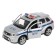 Metal machine “Suzuki vitara Police”, 12 cm, doors and trunk open, silver color