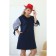Women's dress, size 60, blue color