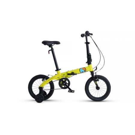 Bicycle 14 ’’ maxiscoo s007 standard, yellow color
