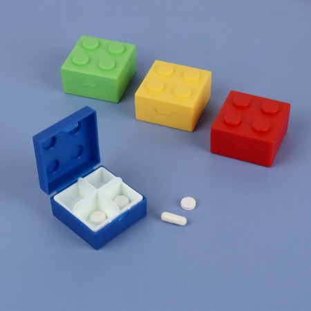 Air man "Designer", 4 sections, square, color mix-1